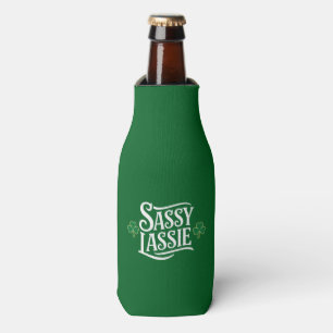 Rafraichisseur De Bouteilles Fête de la Saint-Patrick Sassy Lassie Drôle Fille