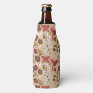 Rafraichisseur De Bouteilles Fleurs motifs florales sans soudure, oiseaux, papi