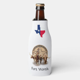Rafraichisseur De Bouteilles Fort Worth Longhorns & Trail of Fame Bottle Glaciè