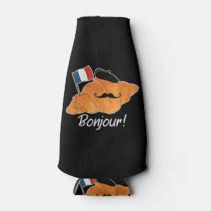 Rafraichisseur De Bouteilles Français Croissant Lover France Drapeau Francophil