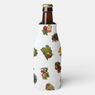 Rafraichisseur De Bouteilles Fruits et fleurs vintages