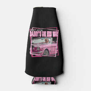 Rafraichisseur De Bouteilles Funny Daddy's Home Trump Pink 2024 Take America Ba