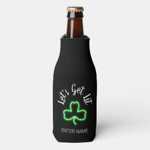 Rafraichisseur De Bouteilles Funny Jour de l'Saint Patrick Green Shamrock perso