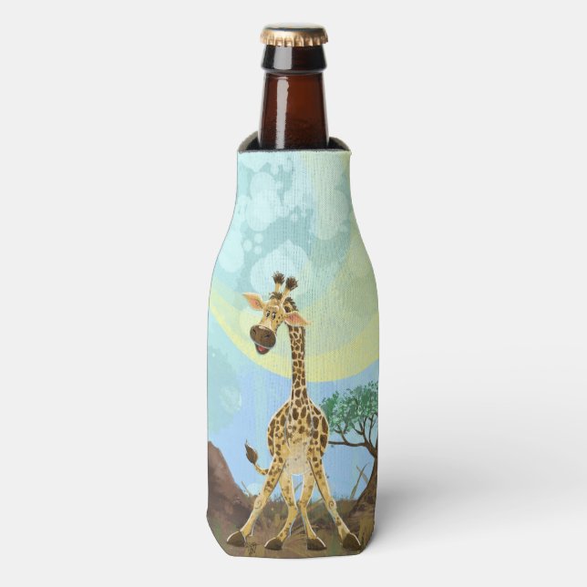 Rafraichisseur De Bouteilles Giraffe de la Parade Animale (Bottle Devant)