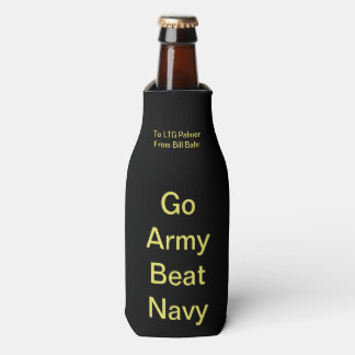 Rafraichisseur De Bouteilles Go Army Beat Navy Beer Bottle Cozy