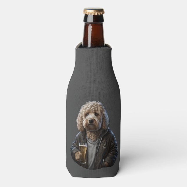 Rafraichisseur De Bouteilles Goldendoodle labradoodle coozie drôle chien cadeau (Bottle Devant)