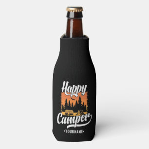 Rafraichisseur De Bouteilles Happy Camper Camping Randonnée Voyage Caravan Life
