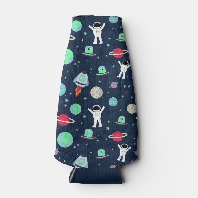 Rafraichisseur De Bouteilles illustration de motif spatial (Devant)