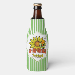 Rafraichisseur De Bouteilles Incroyable Assistant Fleurs de soleil et abeilles