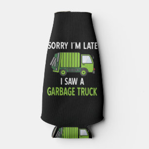 Rafraichisseur De Bouteilles J'ai vu des ordures de camion costume de recyclage