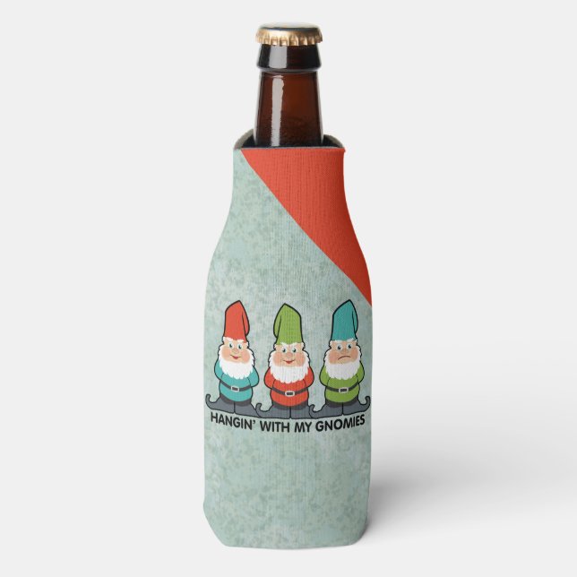 Rafraichisseur De Bouteilles Je M'Accroche Avec Mes Gnomies Homies (Bottle Devant)