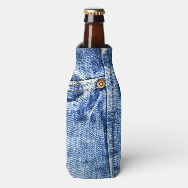 RAFRAICHISSEUR DE BOUTEILLES JEANS BLEUS FAISÉS (Bottle Devant)