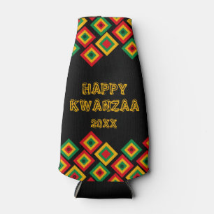 Rafraichisseur De Bouteilles Joyeux KWANZAA peut refroidir