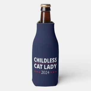 Rafraichisseur De Bouteilles Kamala Harris - Enfless Cat Lady 2024 III