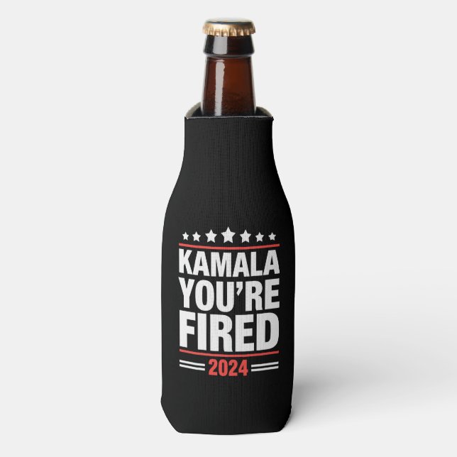 Rafraichisseur De Bouteilles Kamala Vous êtes Fired Kamala Harris 2024 (Bottle Devant)
