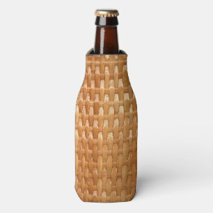 Rafraichisseur De Bouteilles Le regard de la texture en osier de Basketweave de