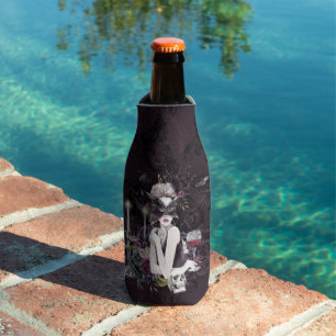 Rafraichisseur De Bouteilles Le Vampiress Moody Gothic Vampy Glam Pale Peau
