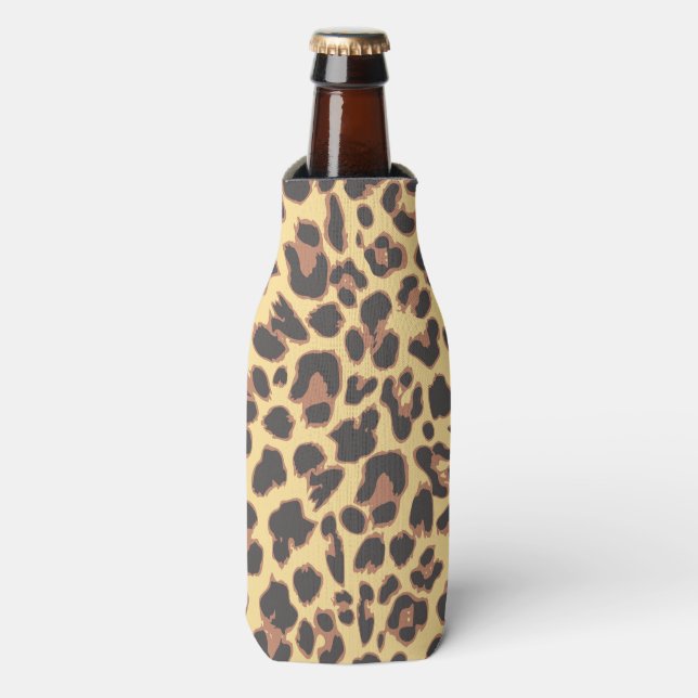 Rafraichisseur De Bouteilles Leopard Print Animal Skin Patterns (Bottle Devant)