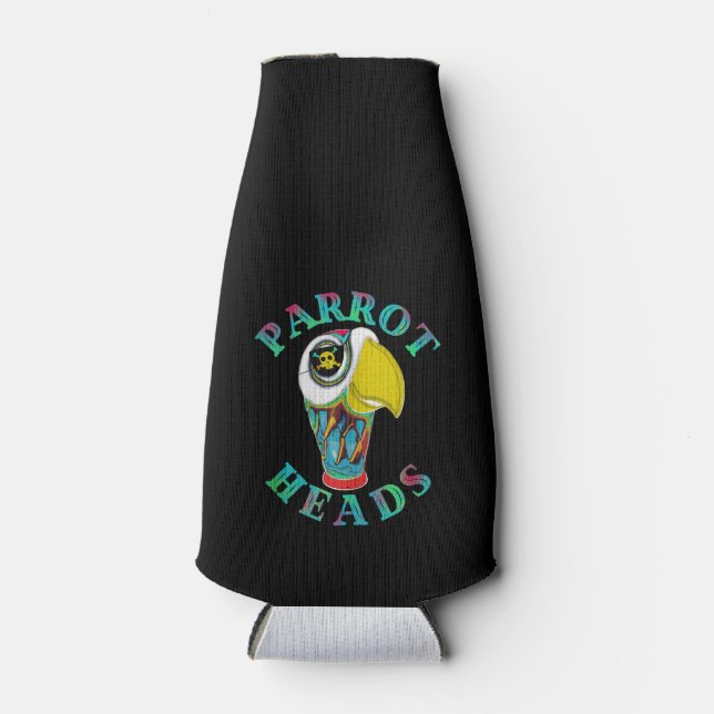 Rafraichisseur De Bouteilles Les Têtes De Perroquet S'Amusent Dans Les Dessins  (Devant)