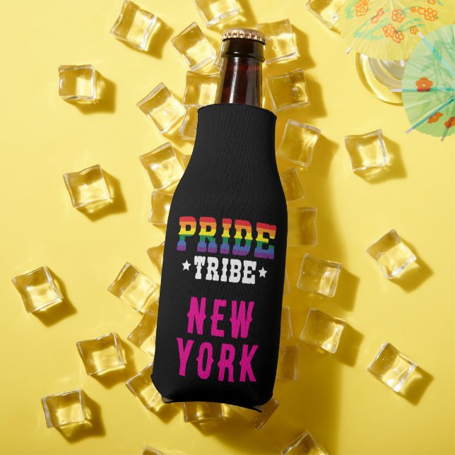 Rafraichisseur De Bouteilles LGBTQ+ couleur personnalisée Tribe de fierté arc-e (Été in situ)