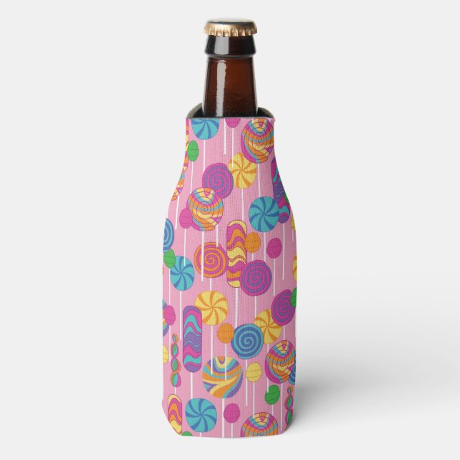 Rafraichisseur De Bouteilles Lollipops Candy Pattern (Bottle Devant)