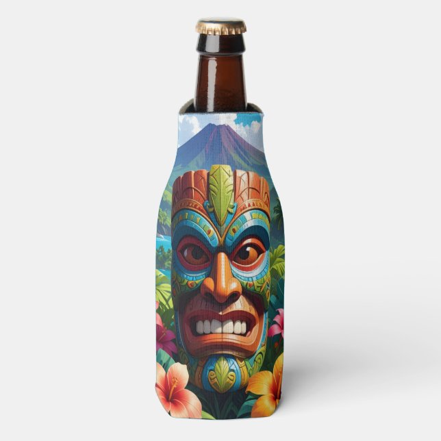 Rafraichisseur De Bouteilles Masque Tiki (Bottle Devant)