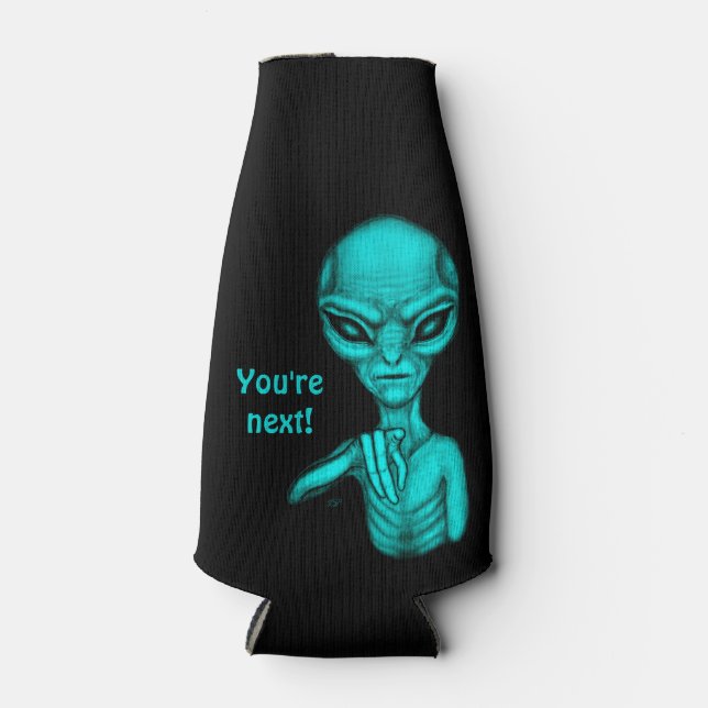 Rafraichisseur De Bouteilles Mauvais Alien, Tu es le prochain ! (Devant)