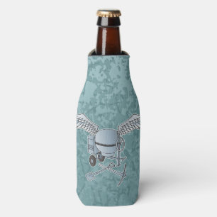 Rafraichisseur De Bouteilles Mélangeur de béton bleu-gris