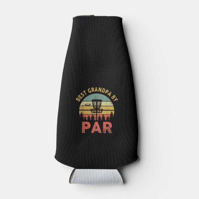 Rafraichisseur De Bouteilles Mens Best Grandpa By Par Disc Golf Papa Fars Papa  (Devant)