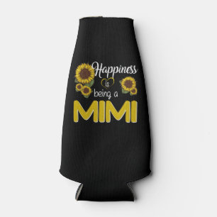 Rafraichisseur De Bouteilles Mimi Gift Le Bonheur Est Un Mi-Mi Tournesol