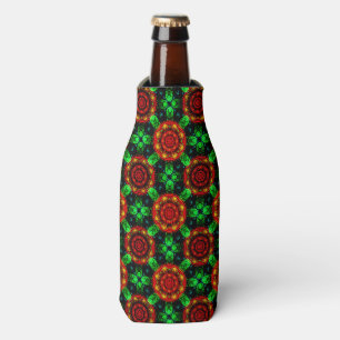 Rafraichisseur De Bouteilles Motif abstrait élégant bohème moderne floral #504