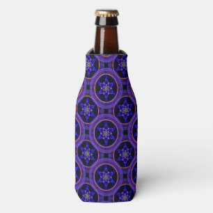 Rafraichisseur De Bouteilles Motif Abstrait Élégant Bohème Moderne Floral #505