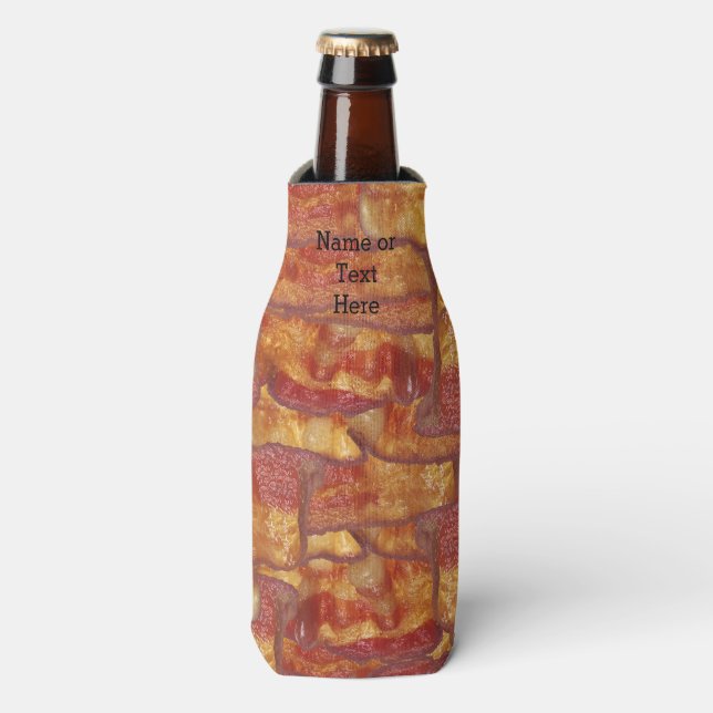 Rafraichisseur De Bouteilles Motif Arrière - plan Bacon (Bottle Devant)