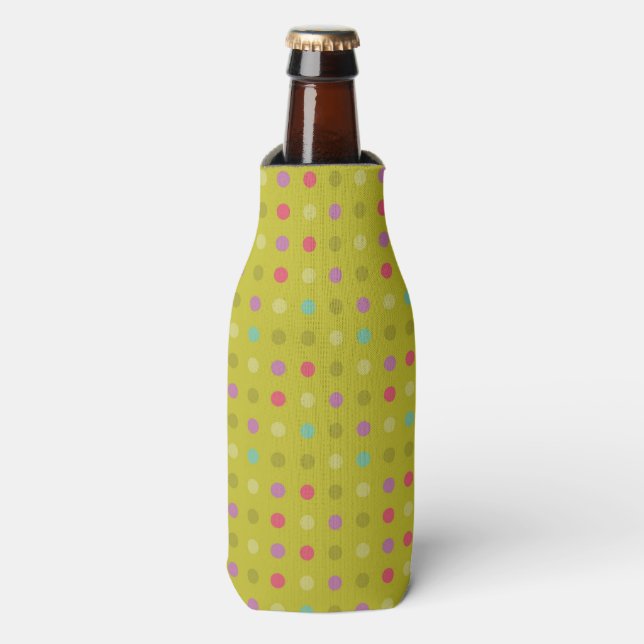 Rafraichisseur De Bouteilles Motif arrière - plan Polka-dot (Bottle Devant)