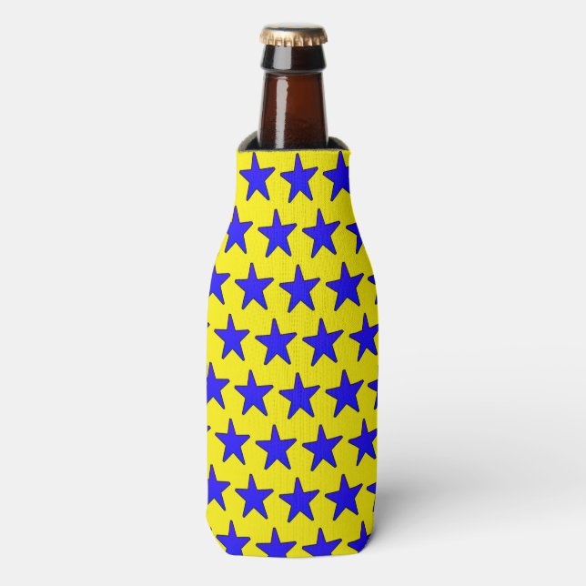Rafraichisseur De Bouteilles Motif Blue Star (Bottle Devant)