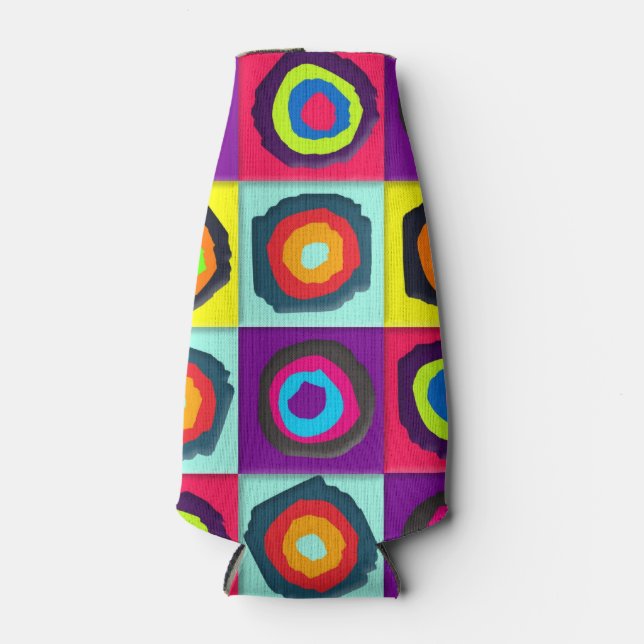 Rafraichisseur De Bouteilles motif de cercles   (Devant)