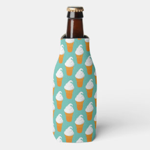 Rafraichisseur De Bouteilles Motif de cône de glace à la vanille