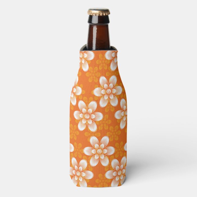 Rafraichisseur De Bouteilles Motif de fleurs (Bottle Devant)