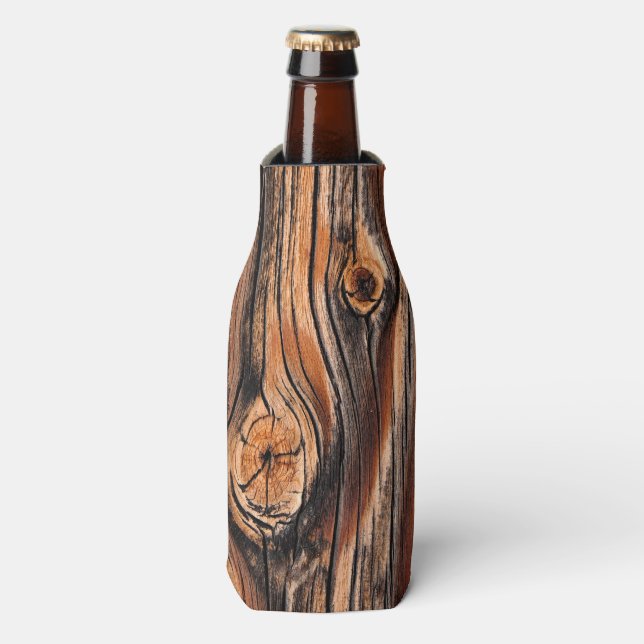 Rafraichisseur De Bouteilles Motif du grain de bois (Bottle Devant)