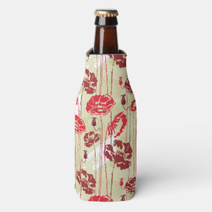 Rafraichisseur De Bouteilles Motif floral 2 d'élégance abstraite