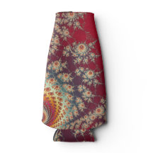 Motif floral en spirale