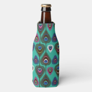 Rafraichisseur De Bouteilles motif mignon de plume de paon