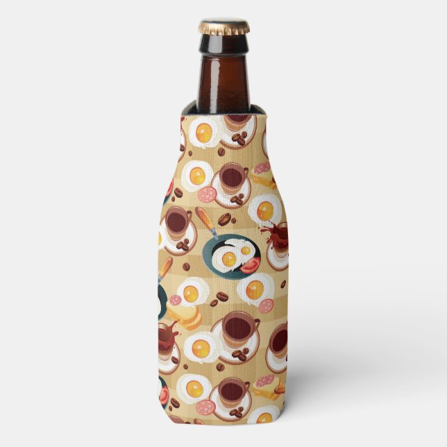 Rafraichisseur De Bouteilles Motif petit-déjeuner 3 (Bottle Devant)