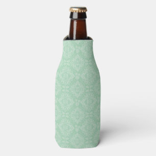 Rafraichisseur De Bouteilles Motif vert de damassé