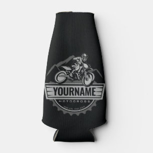 Rafraichisseur De Bouteilles Motocross personnalisée Rider Dirt Bike Hill Racin