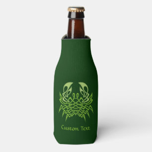 Rafraichisseur De Bouteilles Nœud celtique Crabe Vert