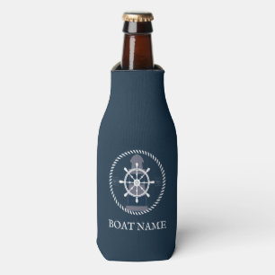 Rafraichisseur De Bouteilles Nom de bateau nautique personnalisé