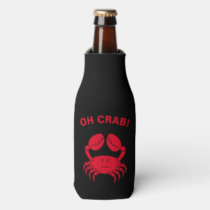 Rafraichisseur De Bouteilles Oh Crab Funky Marine Life Animal de mer Crabby Pun