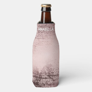 Rafraichisseur De Bouteilles or rose Luxe métallique personnalisé