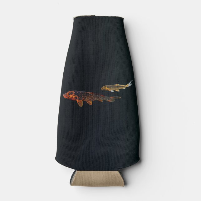 Rafraichisseur De Bouteilles Orange Koi et Gold Koi (Devant)